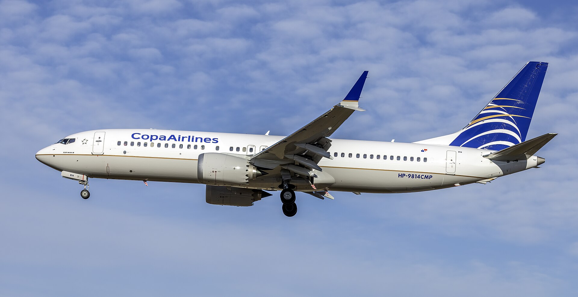Copa Airlines aircraft (CM) — aerolínea con rutas internacionales, photo via Wikimedia Commons (Wikipedia summary)
