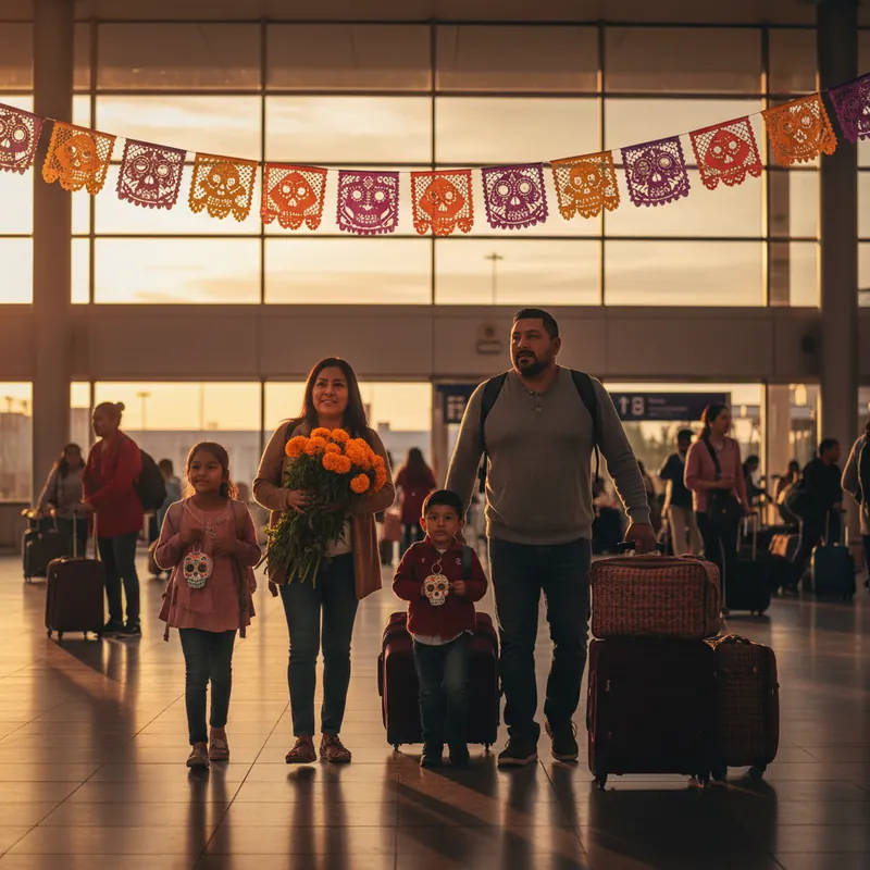 Día de Muertos 2026: when to book your paisano flight USA → Mexico