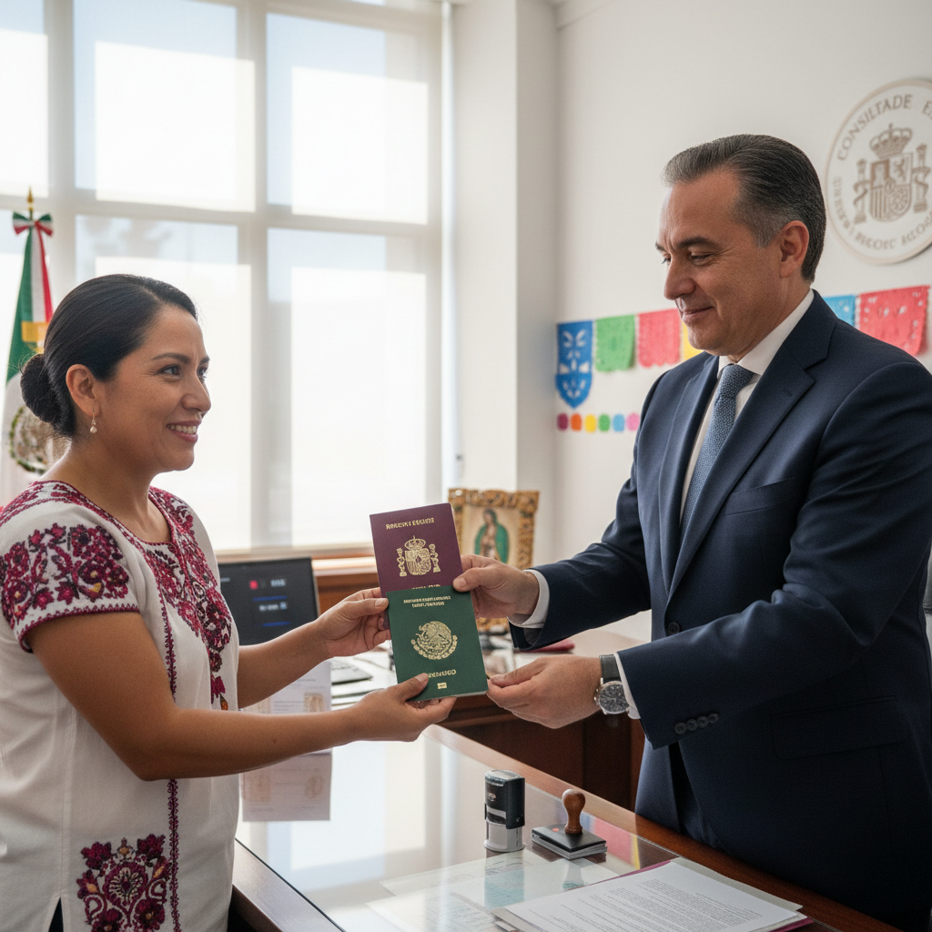 Spanish nationality for Mexicans 2026: sephardita, residence, short route