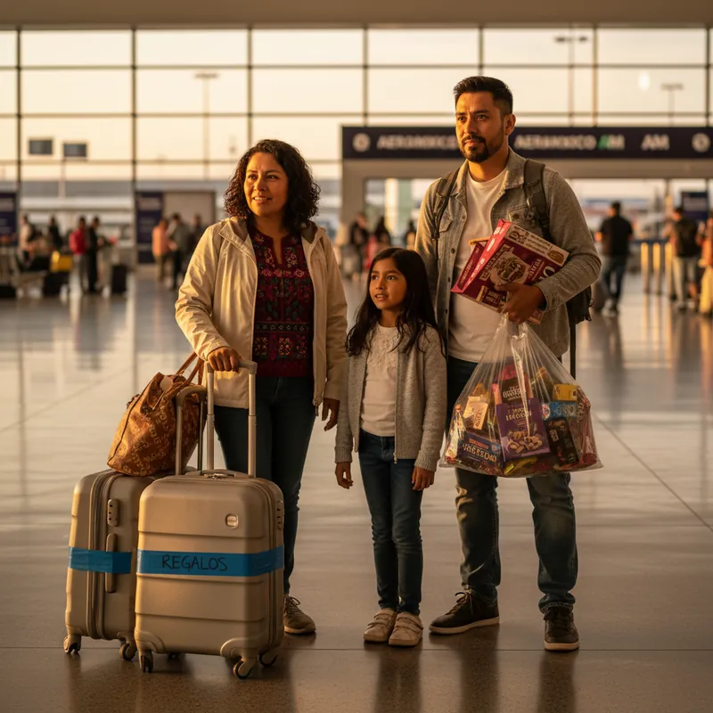 Paisano flights Mexico → USA 2026: baggage, regalitos, and CBP reality