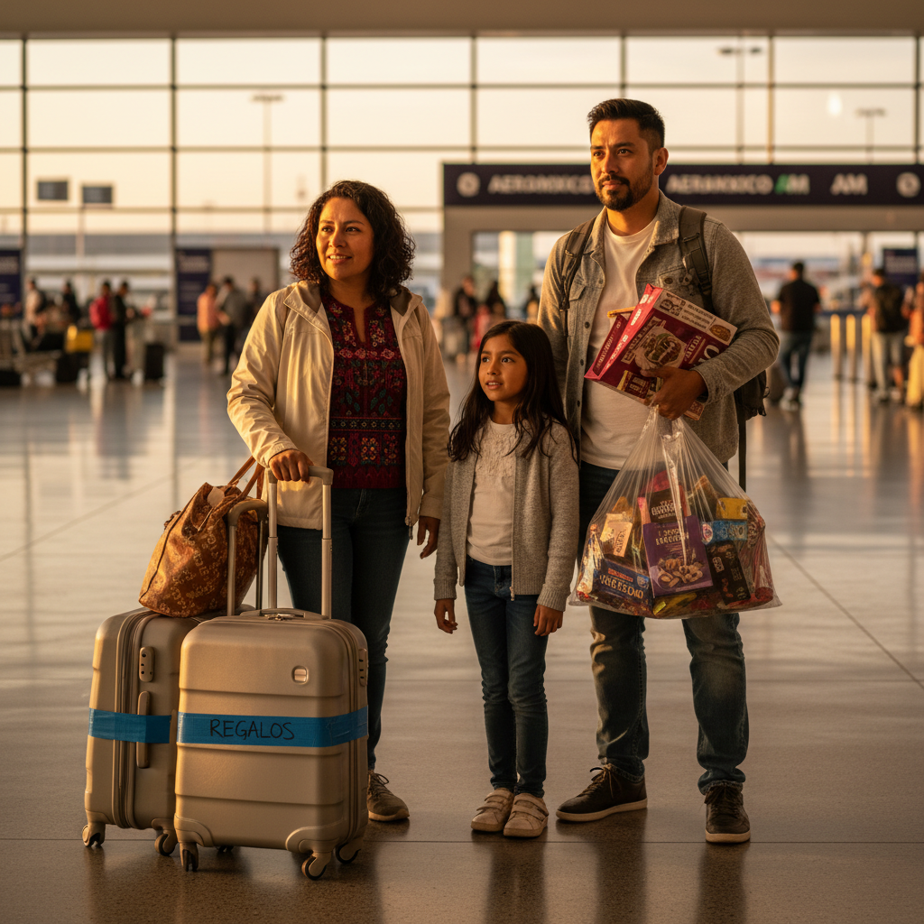 Vuelo paisano México → USA: equipaje, regalitos y la realidad CBP (mayo 2026)